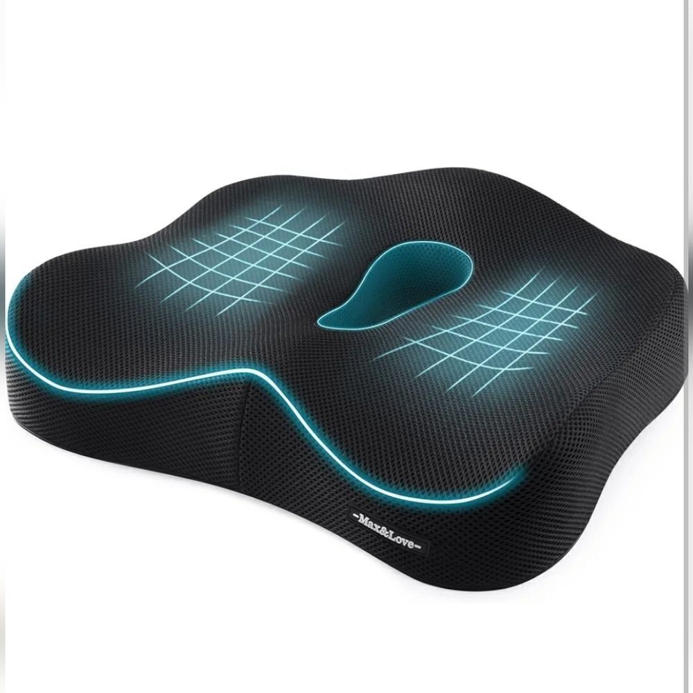 Max and love memory foam seat chair tailbone cushion